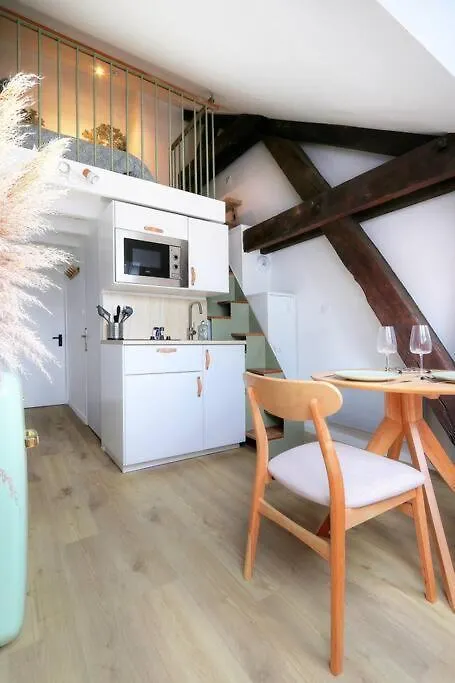 Petit Jacobin - Duplex Pres Du Centre Des Congres Lägenhet Rennes 0*,  Frankrike